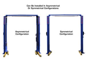 Atlas® Platinum PVL-10 ALI Certified Adj Height 2 Post Lift 10,000 lbs - Image 6