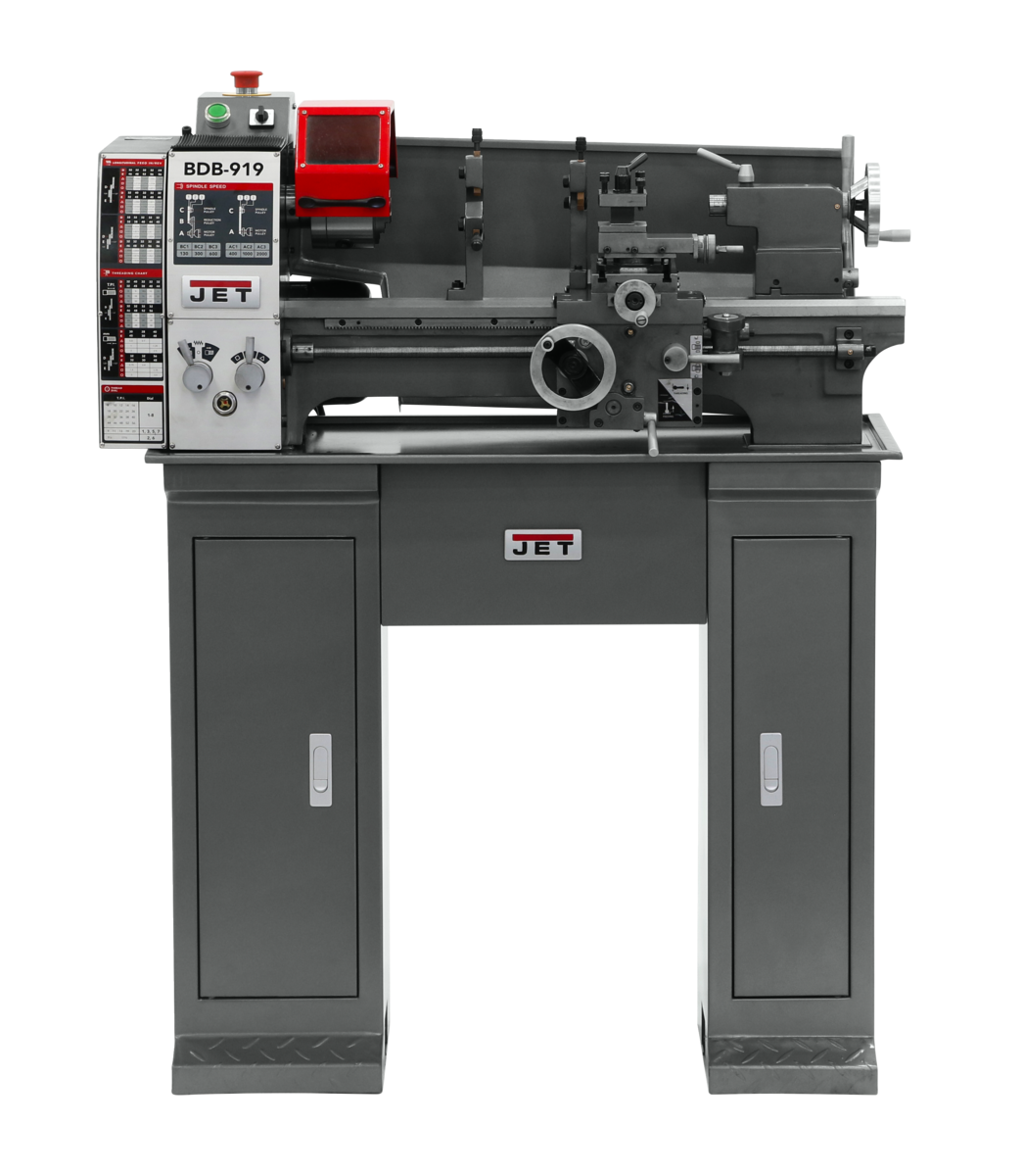 321370K_main.png Jet BDB-919 Belt Drive Bench lathe with stand 321370K - Image 1