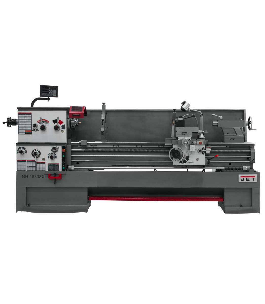 321583_main.png Jet GH-1880ZX Lathe With Newall DP700 DRO With Collet Closer 321583 - Image 1