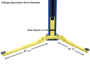 Atlas® PRO-9D Symmetric / Asymmetric 2 Post Lift 9,000 lbs - Image 8
