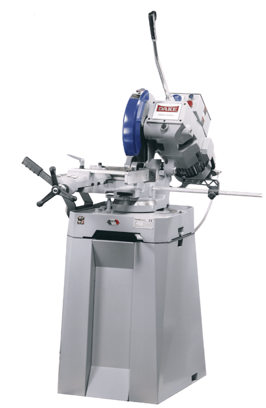 350-CE.png Dake Super 350CE 220V Three Phase 14” Manual Cold Saw with Slot Cutting Capability 974029 - Image 1