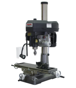 Jet JMD-18PFN Mill/Drill With NEWALL DP700 DRO and X-Axis Table Powerfeed 350129