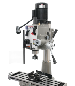Jet JMD-40GHPF Geared Head Mill/Drill with Power Downfeed & Newall DP700 2-Axis DRO 351142 - Image 2