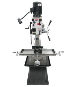 Jet JMD-40GHPF Geared Head Mill/Drill with Power Downfeed & Newall DP500 2-Axis DRO & X-Powerfeed 351147