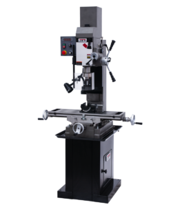 Jet JMD-45VSPF Variable Speed Square Column Geared Head Mill/Drill with Newall DP500 2-Axis DRO 351162 - Image 2
