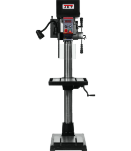 Jet The JET JDPE-20EVS-PDF 1-1/4" Drilling Capacity, 2HP, 115V, 1Ph Electronic Variable Speed Drill with Power Downfeed 354250