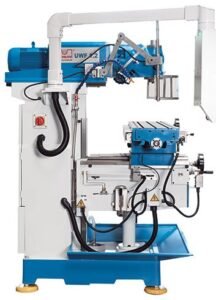 Knuth 4HP 54"x12" UWF 1.2 Compact Universal Milling Machine with Swiveling Vertical Head 362694 - Image 2