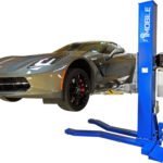 iMobile MSC-6KLP 6,000lb. Low Profile Mobile Single Column Lift
