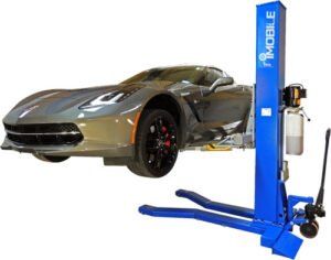 iMobile MSC-6KLP 6,000lb. Low Profile Mobile Single Column Lift