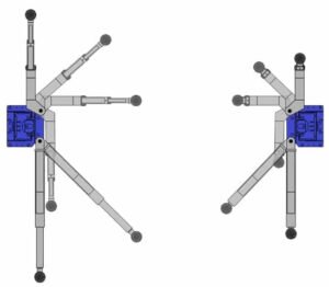 Auto Lift AL2-11KC-DX 11K lb Clear Floor Direct Drive Two Post Bi-Symmetric™ Car Lift - Image 10