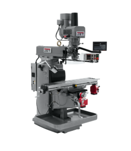 Jet JTM-1050EVS2/230 Mill With 3-Axis Newall DP700 DRO (Quill) With X and Y-Axis Powerfeeds and Air Powered Draw Bar 690647 - Image 2