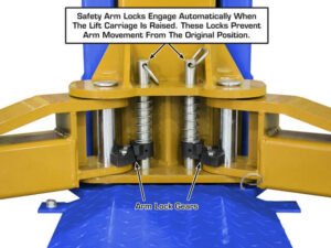 Atlas® Platinum PVL-9BP ALI Certified Base-Plate 2 Post Lift 9,000 lbs - Image 9
