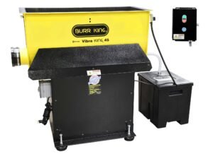 Burr King Model 45 Vibra King 220V Three Phase 4.5 Cubic Foot Vibratory Chamber 45303