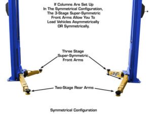 Atlas® Platinum PVL-10 ALI Certified Adj Height 2 Post Lift 10,000 lbs - Image 9