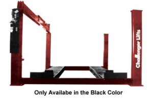 Challenger 44030X HD 4-Post Hydraulic XL Ex-Length Lift 30,000 lb - New Black Color