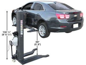Atlas® PSP-6000 Portable Single Post Lift 6,000 lbs - Image 5
