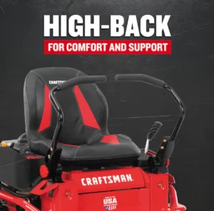 CRAFTSMAN Z5800 | 54in 24HP Zero-Turn Riding Mower | 24 HP Kohler Engine | High-Back Seat (17RRFACW093) - Image 6