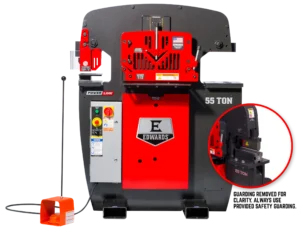 Edwards 55 Ton Ironworker 3 Phase, 230 Volt, PowerLink, 10" Brake 55233522 - Image 2