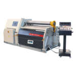 Carell Industrial 4R-HMS Series 220V Three Phase 6’ x 5/16” 4-Roll Double-Pinch Hydraulic Plate Roll 2050x200