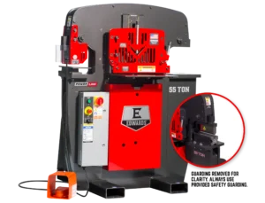 Edwards 55 Ton Ironworker 3 Phase, 230 Volt, PowerLink, 10" Brake 55233522