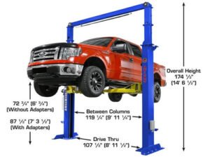 Atlas® Platinum PVL15 ALI Certified 2 Post Lift 15,000 lbs - Image 2