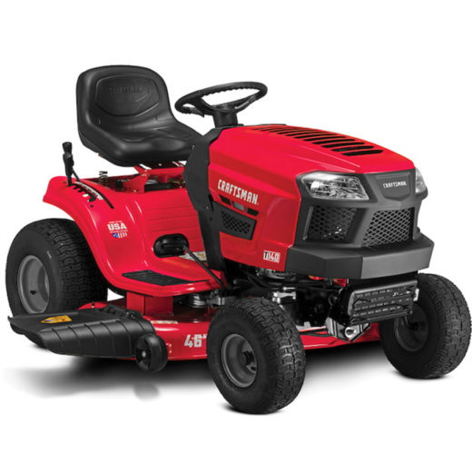 Craftsman T140 | 46" 18.5HP Riding Mower | 540cc Briggs and Stratton Engine | Turf Saver Wheels