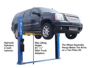 Atlas® BP8000 Floor Base-Plate 2 Post Lift 8,000 lbs - Image 2