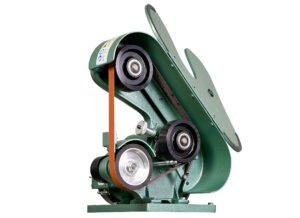 Burr King 1” x 42” Three Wheel Model 562 Variable Speed 3/4 HP 120V Single Phase Belt Grinder 57110 - Image 2