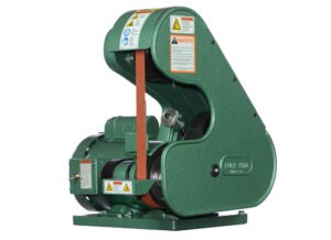 Burr King 1” x 42” Three Wheel Model 562 Variable Speed 3/4 HP 120V Single Phase Belt Grinder 57110