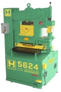 Uni-Hydro 5624 220V Single Phase 56 Ton Hydraulic Ironworker 156241 - Image 2