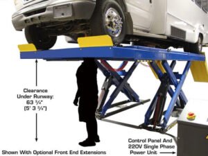 Atlas® PX16A Ex-Long Alignment Scissor Lift 16,000 lbs - Image 7