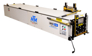 New Tech Machinery Mach II 5”/6” Combination Gutter Machine Basic Configuration with Shear M56