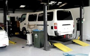 BendPak HDS-14 Standard Length 4 Post Car Lift 14,000 lb. - New Gray - Image 5