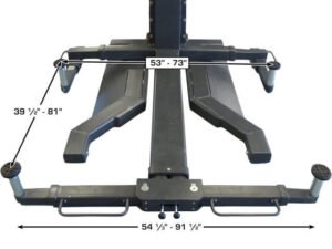 Atlas® PSP-6000 Portable Single Post Lift 6,000 lbs - Image 9