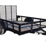 CA107 Caliber 6x10 Utility Trailer HD W/ Dove Tail