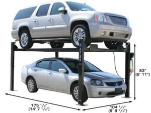 Atlas® Garage Pro 8000 Service/Parking 4 Post Lift 8,000 lbs - Image 3