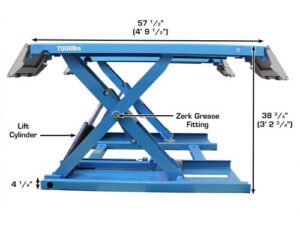 Atlas® Kwik Bay Open Center Portable Lift 7,000 lbs - Image 4
