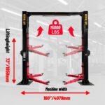 Katool KT-M150D Symmetric 15,000 lbs 2 Post Lift - Image 3
