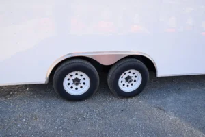 CY229 Cynergy 8.5x24 Enclosed Trailer TA 10K White - Image 11