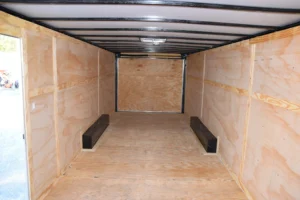 CY229 Cynergy 8.5x24 Enclosed Trailer TA 10K White - Image 8
