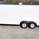 CY229 Cynergy 8.5x24 Enclosed Trailer TA 10K White