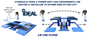 iDeal Lift LR-10K-TLPAD Commercial Low-Rise Pad Lift 10,000 lbs. - Image 4
