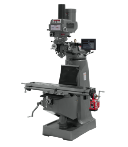 Jet JTM-4VS Mill With Newall DP700 DRO With X-Axis Powerfeed and Power Draw Bar 690069