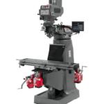 Jet JTM-4VS Mill With 3-Axis Newall DP700 DRO (Knee) With X, Y and Z-Axis Powerfeeds 690093