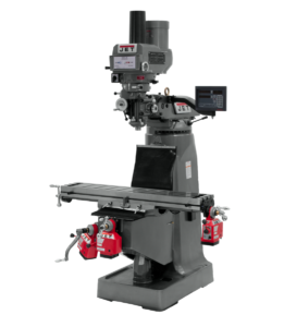 Jet JTM-4VS Mill With 3-Axis Newall DP700 DRO (Knee) With X, Y and Z-Axis Powerfeeds and Power Draw Bar 690094 - Image 2