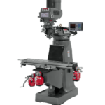 Jet JTM-4VS Mill With 3-Axis ACU-RITE 203 DRO (Quill), X, Y and Z-Axis Powerfeeds With Power Drawbar 690153