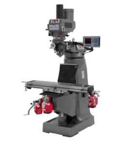 Jet JTM-4VS Mill With 3-Axis ACU-RITE 203 DRO (Quill), X, Y and Z-Axis Powerfeeds With Power Drawbar 690153