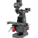 Jet JTM-4VS Mill With ACU-RITE 203 DRO With X and Y-Axis Powerfeeds and Power Draw Bar 690230