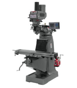 Jet JTM-4VS Mill With 3-Axis ACU-RITE 203 DRO (Quill) With X-Axis Powerfeed and Power Draw Bar 690251