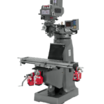 Jet JTM-4VS Mill With 3-Axis ACU-RITE 203 DRO (Knee) With X, Y and Z-Axis Powerfeeds 690418